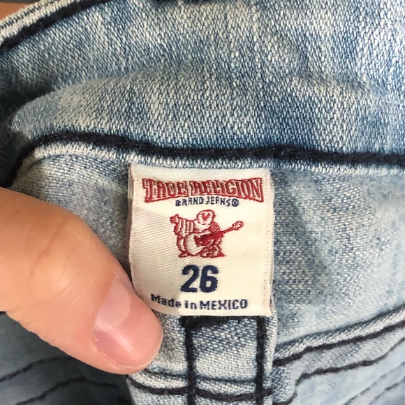 True Religion jeans. Size 26. - Picture 3 of 4